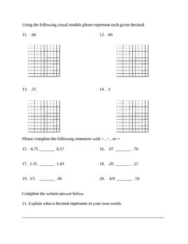 Fractions and Decimals by Angie Israel | TPT