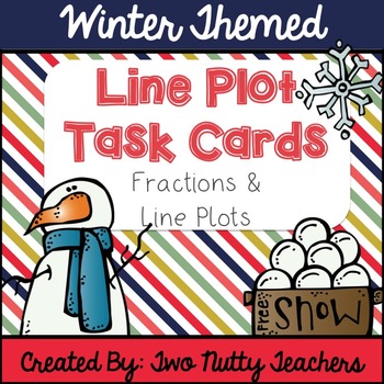 Preview of Fractions and Line Plots: A Winter Themed Collection