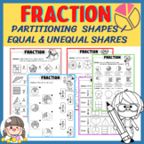 Fractions and Partitioning Shapes/ 2nd grade Geometry