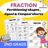 Identify Fractions and Partitioning Shapes/ Equal Shares /
