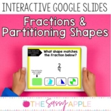 Fractions and Partitioning Shapes Interactive Task Cards G