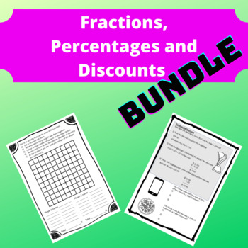 Preview of Fractions and Percentages Bundle