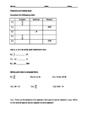 Fractions and Ratios Quiz