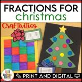Fractions for Christmas - Christmas Math Craftivities