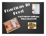 Fractions in Food Recipe Book - Multiplying and Dividing F