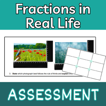 Preview of Fractions in Real Life - MYP Criterion D Assessment