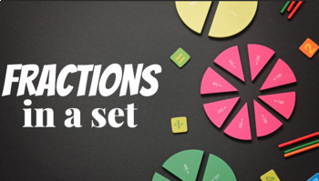 Preview of Fractions in a Set | Nearpod Interactive Lesson | GOOGLE SLIDES