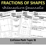 Fractions of Shapes EnVision Math Topic 16 Interactive Jou