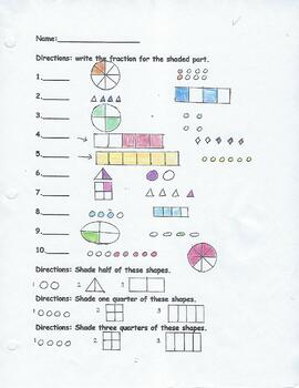 Preview of Fractions of Shapes and Groups