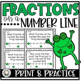 Fractions on a Number Line Activities