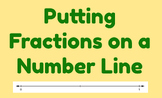 Fractions on a Number Line - Lesson/Activity
