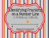 Fractions on a Number Line Match