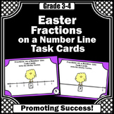 3rd Grade Easter Holiday Math Introduction to Fractions on