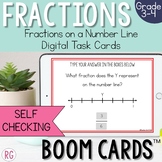 Fractions Boom Cards Fractions on a Number Line