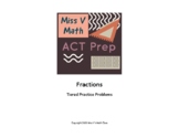 Fractions on the ACT
