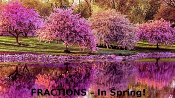 Preview of Fractions (or Counting/Numbers) - Spring Style!!
