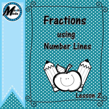 Preview of Fractions using Number Lines