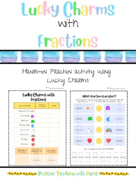 Preview of Fractions with Lucky Charms