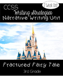 Fractured Fairy Tale 3rd Grade CCSS Aligned Writing Unit