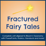 Fractured Fairy Tales - COMPLETE UNIT with rubrics, handou