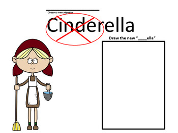 fractured fairy tales cinderella script