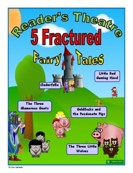 Preview of Fractured Fairy Tales - Reader's Theatre (Volume 1)