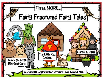 Preview of Fractured Fairy Tales:  Three More!
