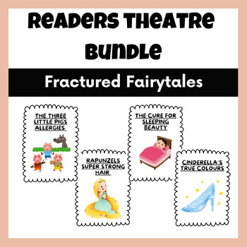 Preview of Readers Theatre Fractured Fairytales Bundle