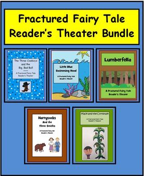 Preview of Fractured Fairy Tale Reader's Theater Bundle # 1