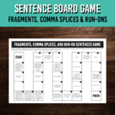 Fragments, Comma Splices, and Run-on Sentences Game | Gram