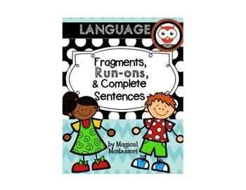 Preview of Fragments, Run-Ons, and Complete Sentences Bundle