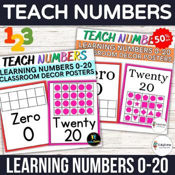 Preview of Frame Posters: A Great Way to Visualize Numbers and Improve Counting Skills!