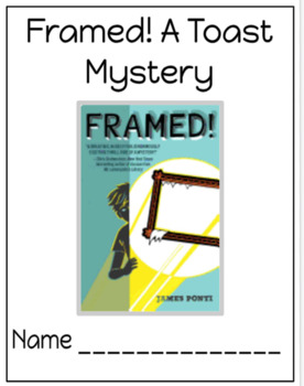 Preview of Framed: A TOAST Mystery Comprehension Book Packet