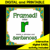 Framed! Initial /r/ Words in Sentences