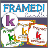 Framed! Words in Sentences - /k/ Bundle