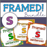 Framed! Words in Sentences - /s/ Bundle