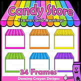 Clip Art Shops | Candy Store Frames