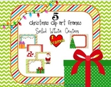 Frames - Christmas Clip Art Frames for Covers/Product Page