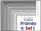 Frames Clip Art Set 1 - Whimsy Workshop Teaching