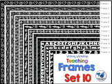 Frames Clip Art Set 10 - Whimsy Workshop Teaching