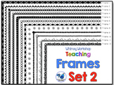 Frames Clip Art Set 2 - Whimsy Workshop Teaching