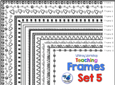 Frames Clip Art Set 5 - Whimsy Workshop Teaching
