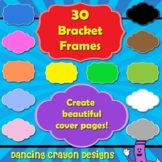 Bracket Frames Clip Art for Cover Pages