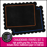 Frames: KG Chalkboard Frames Set Five