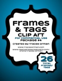 Frames Tags Borders for Commercial Use Package 4