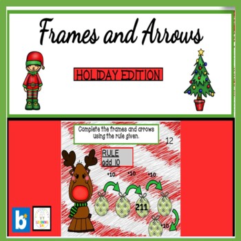 Preview of Frames and Arrows Holiday Edition BOOM CARDS