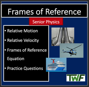 Preview of Frames of Reference - Relative Motion - Google Slides and PowerPoint Lesson
