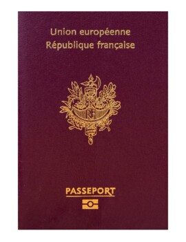 Preview of Français I : Mon passeport