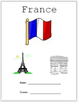 Preview of France A Research Project