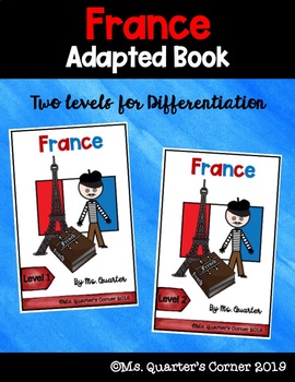 Preview of France - Adapted Book